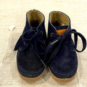 Cienta Suede Boots  Navy Blue Size 24 ( Size 8)